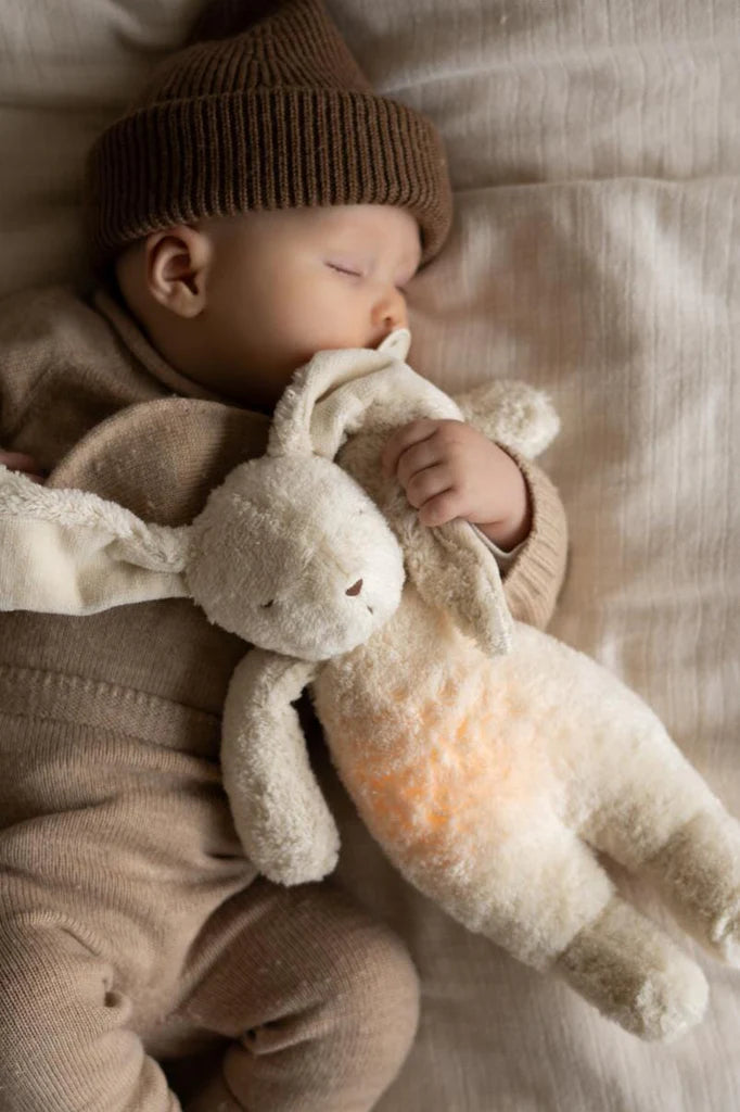 Knuffel The Humming Bunny Licht + Geluid 2.0 Polar Natur