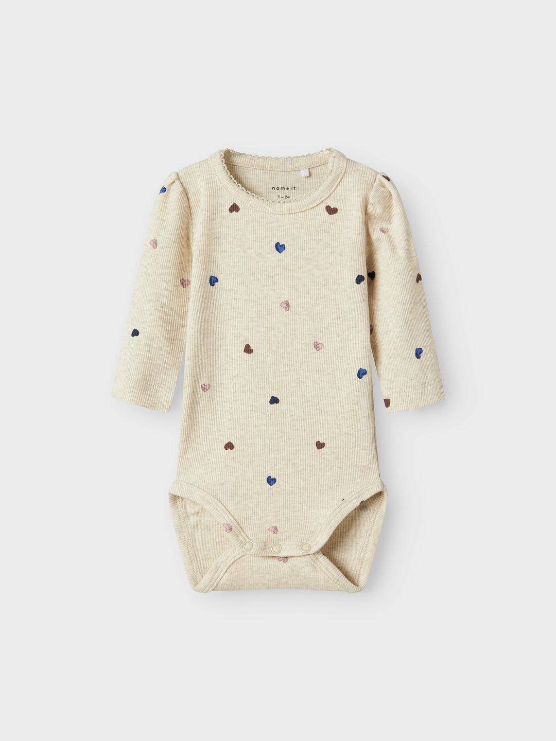 Name It - Body Nutti Ribtricot | Peyote Melange