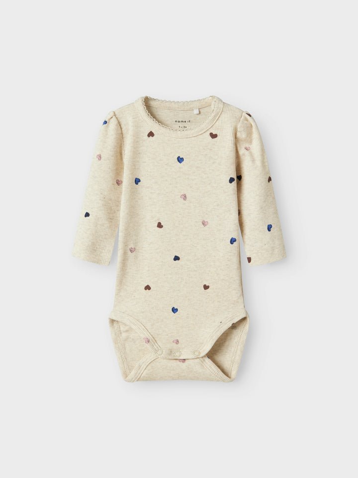 Name It - Body Nutti Ribtricot | Peyote Melange