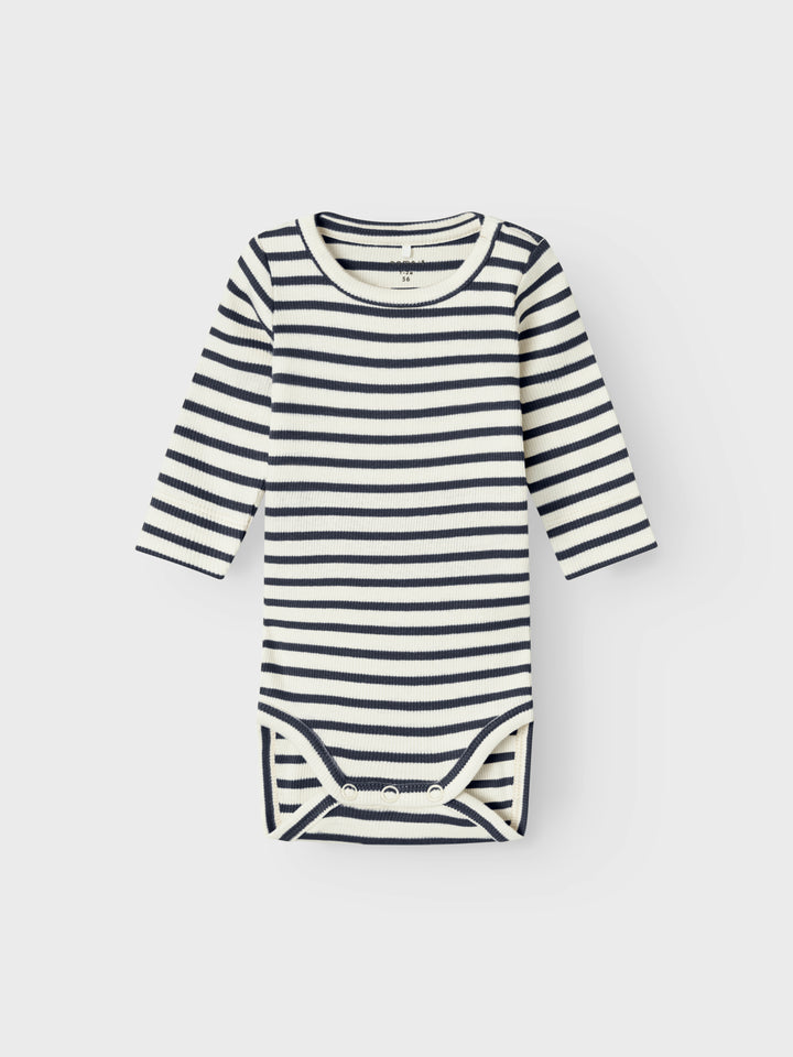 Name It rib body met lange mouwen in Dark Sapphire