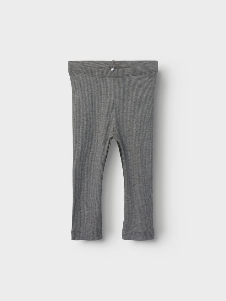 Name It rib legging in zachte kleur Mockingbird met regular fit