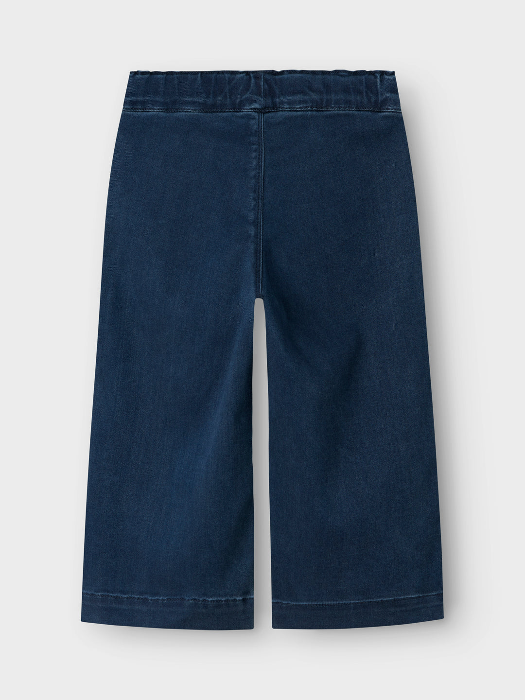 Name It wide leg jeans in donkerblauw denim met geplooide taille