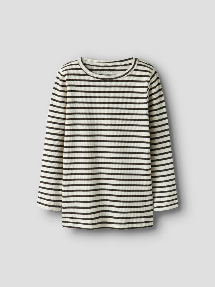 Delicioso ribtricot T-shirt met lange mouwen van Name It