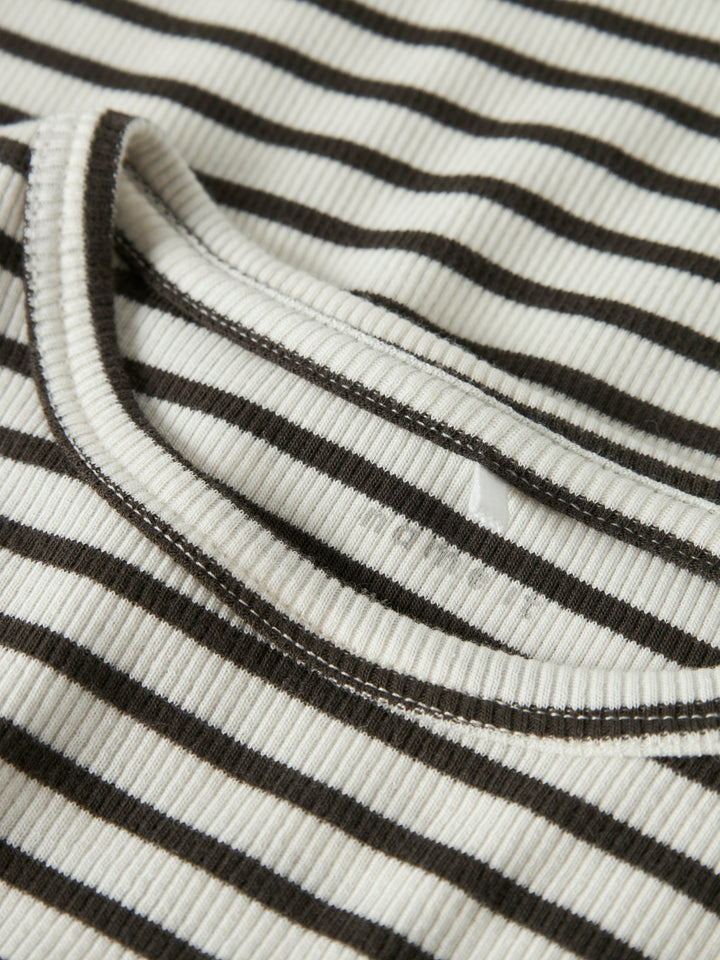 Delicioso ribtricot T-shirt met lange mouwen van Name It