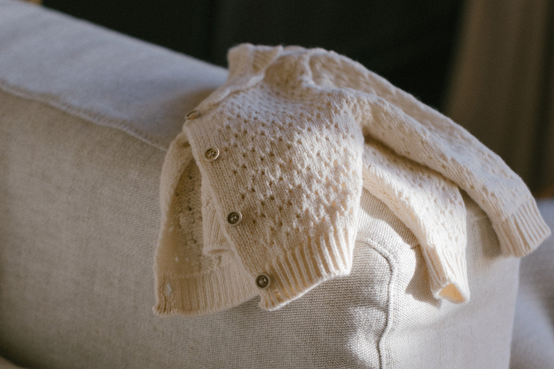 1+ In The Family - Cardigan Nimes Ecru
