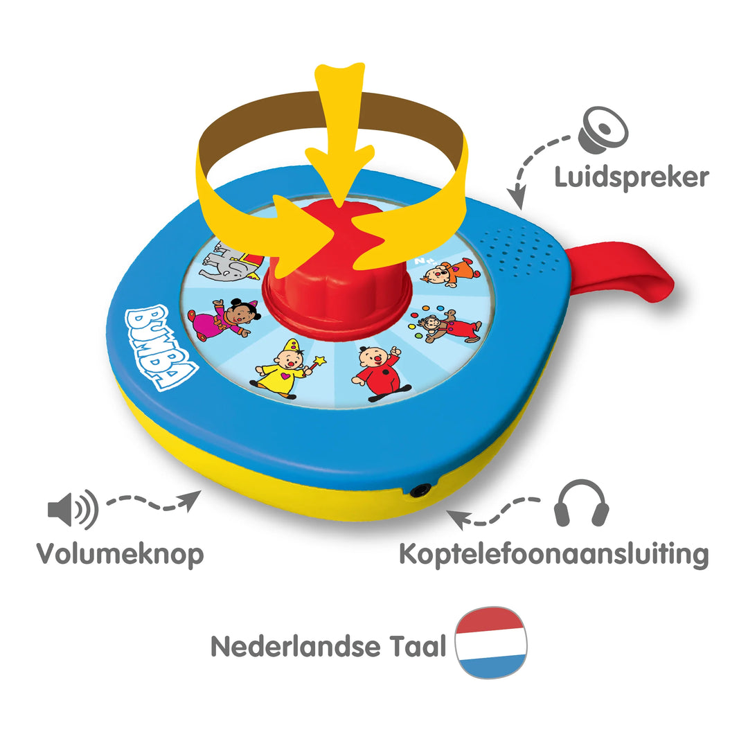 Timio Bumba ODI verhalen- en muziekspeler voor peuters, 1+ jaar