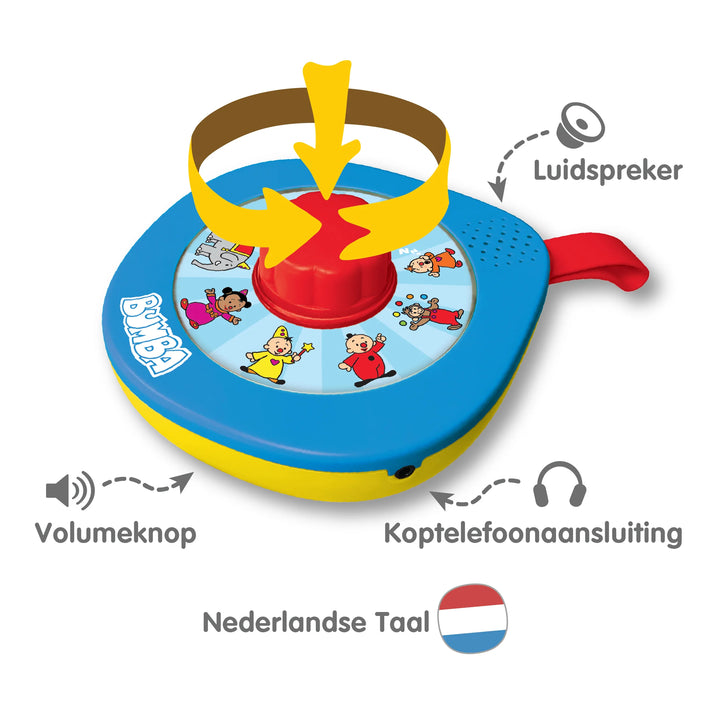 Timio Bumba ODI verhalen- en muziekspeler voor peuters, 1+ jaar
