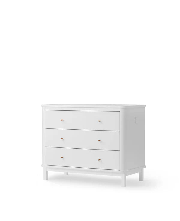 Oliver Furniture - Commode Wood 3 Laden | White