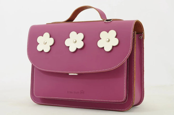 Own Stuff - Boekentas Flowers | Plum