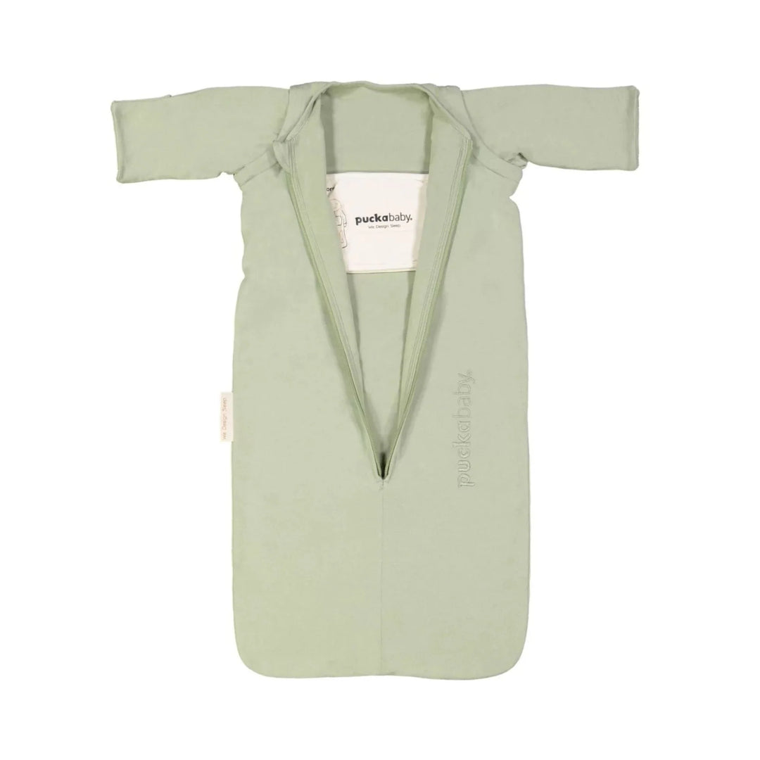 Puckababy - Slaapzak The Bag Newborn 0-6m 1.0 TOG | Cotton Olive