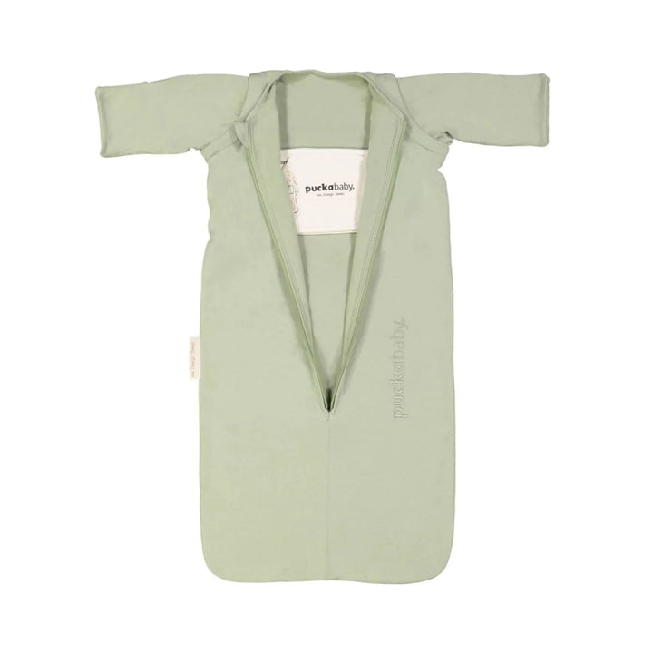 Puckababy - Slaapzak The Bag Newborn 0-6m 1.0 TOG | Cotton Olive