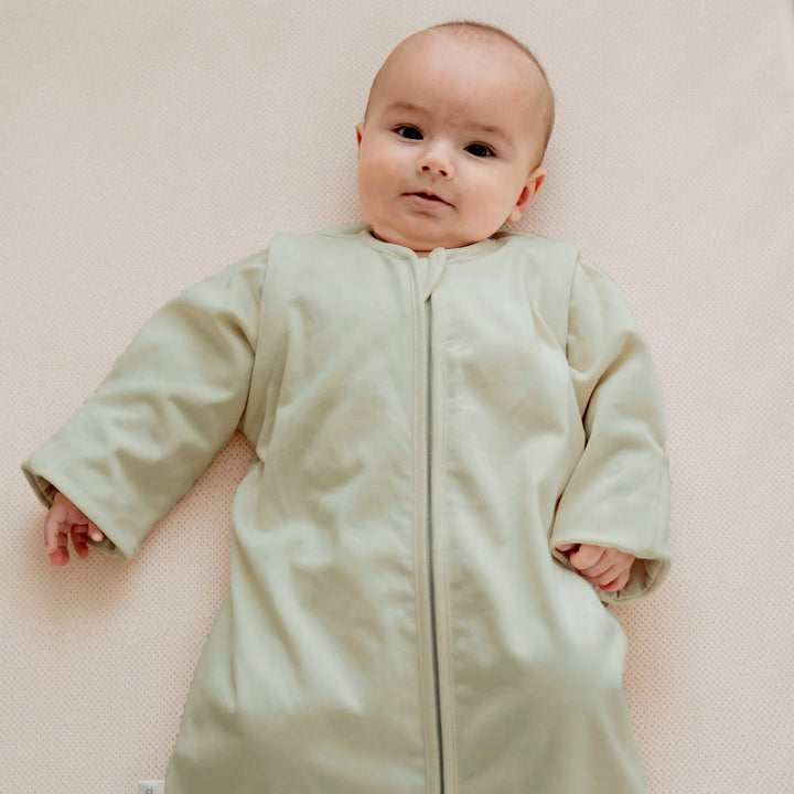 Puckababy - Slaapzak The Bag Newborn 0-6m 1.0 TOG | Cotton Olive