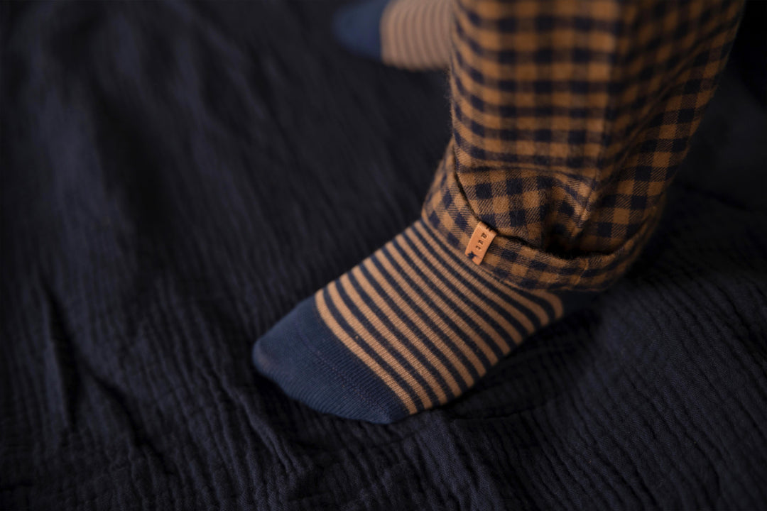 Nixnut - Broek Stic Navy Checkered