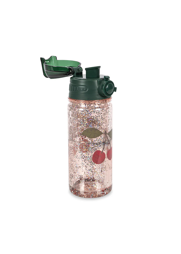 Konges Slojd - Drinkfles Glitter | Cherry Glitter