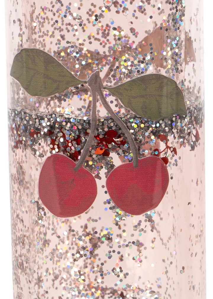 Konges Slojd - Drinkfles Glitter | Cherry Glitter