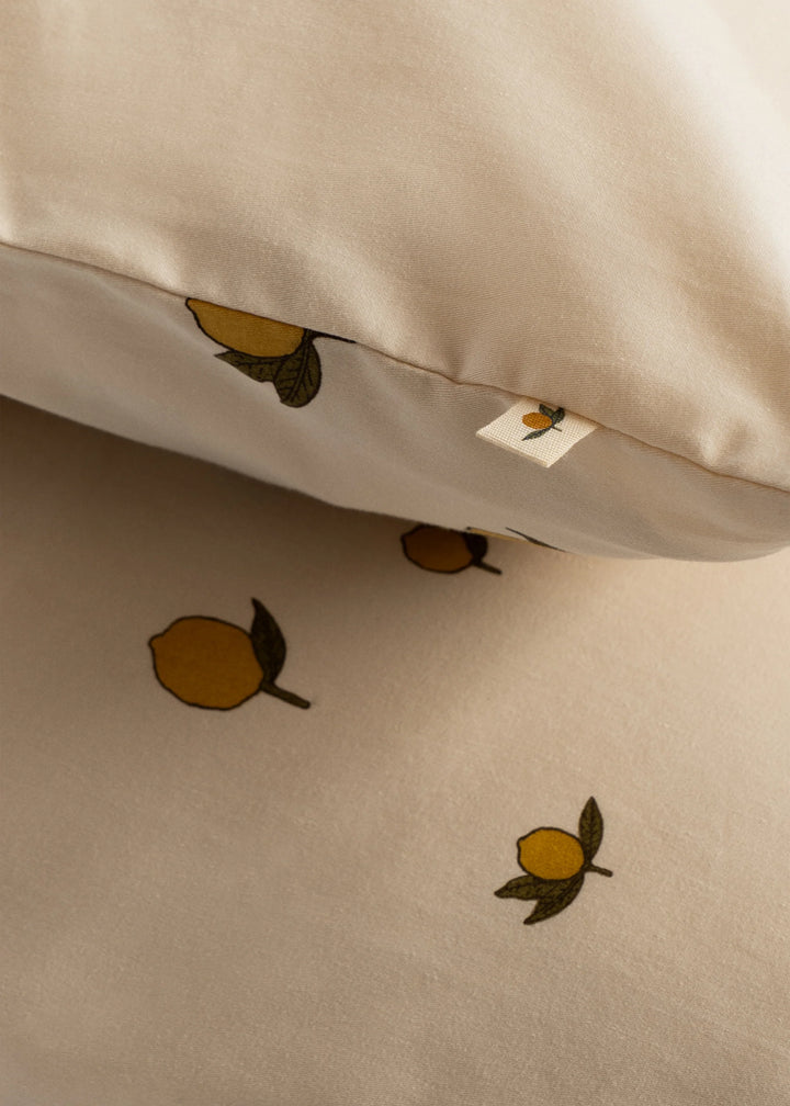 Konges Slojd - Donsovertrek Junior 140 x 100 cm | Lemon Dot