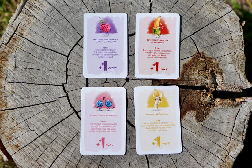 Hongry - Kaartspel Emotie Framboos