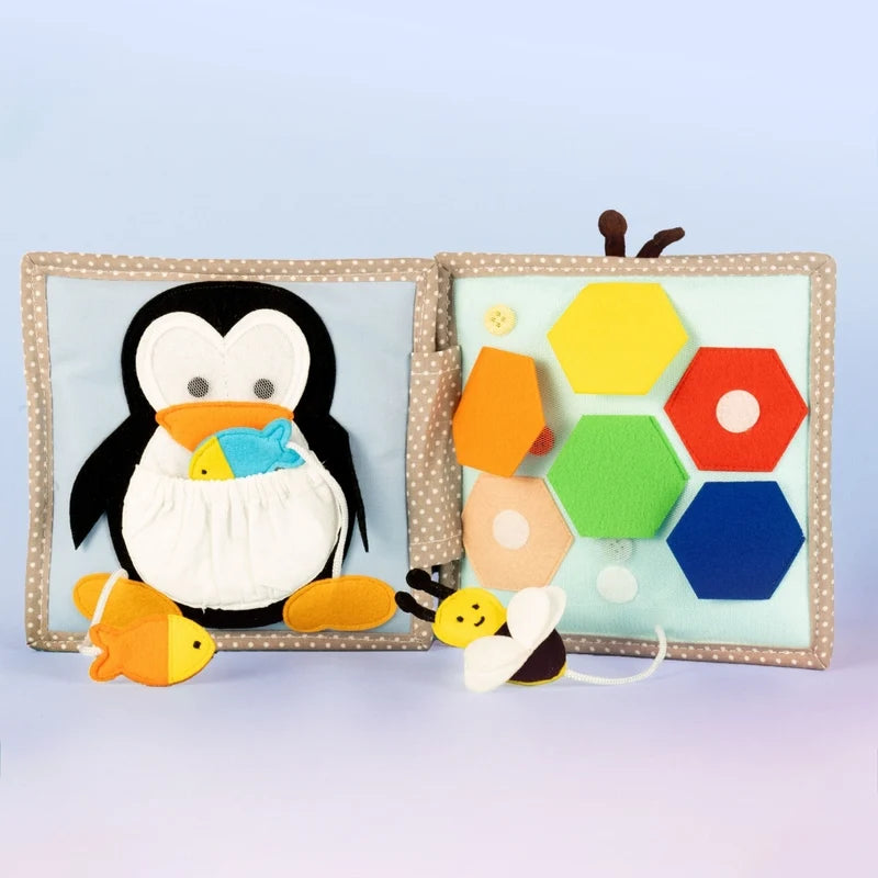 Jolly Designs - Voelboekje Sprankelende Papegaai