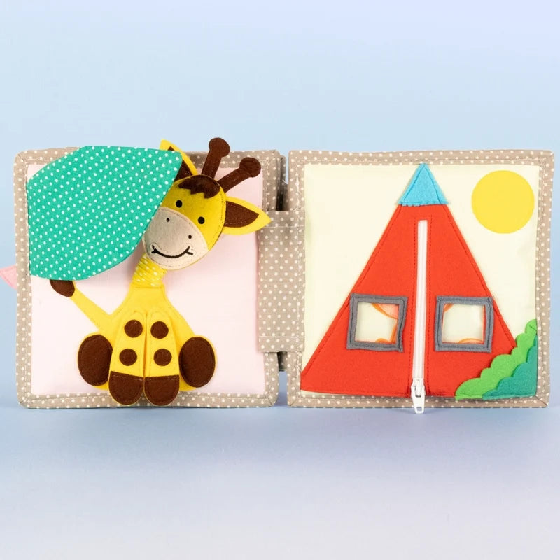 Jolly Designs - Voelboekje Sprankelende Papegaai