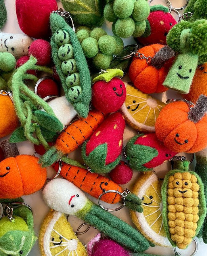 Sleutelhanger Edamame Boontjes