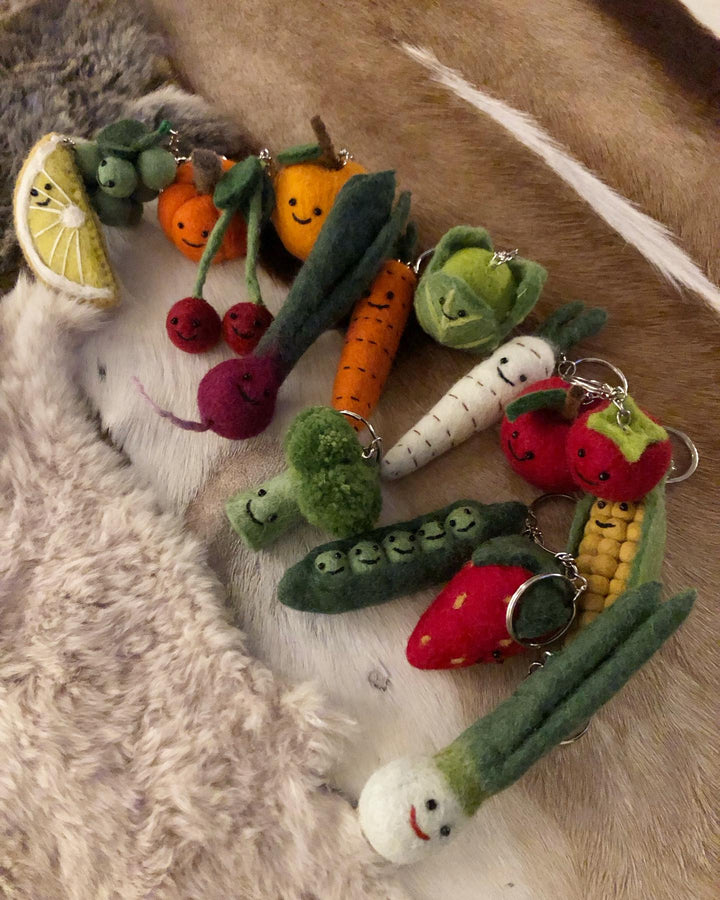 Sleutelhanger Edamame Boontjes