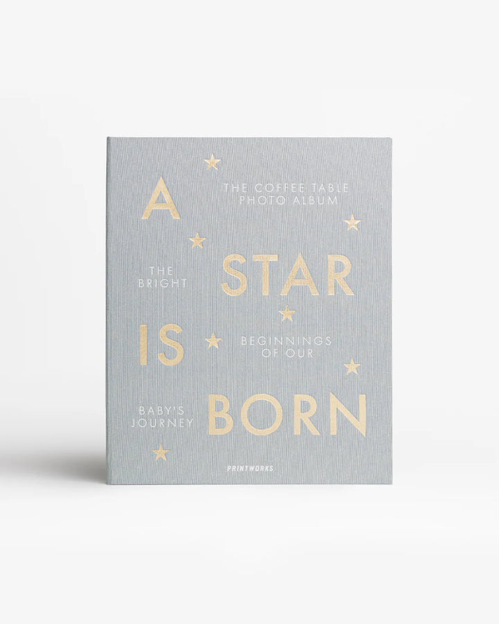 Printworks - Babyalbum A Star is Born | Grijs