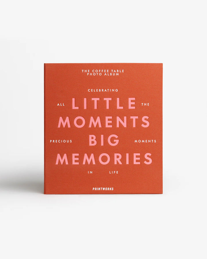 Printworks - Fotoalbum Little Moments Big Memories | Oranje