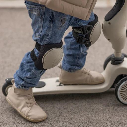 Scoot & Ride - Knie- en elleboogbeschermers XXS | Ash