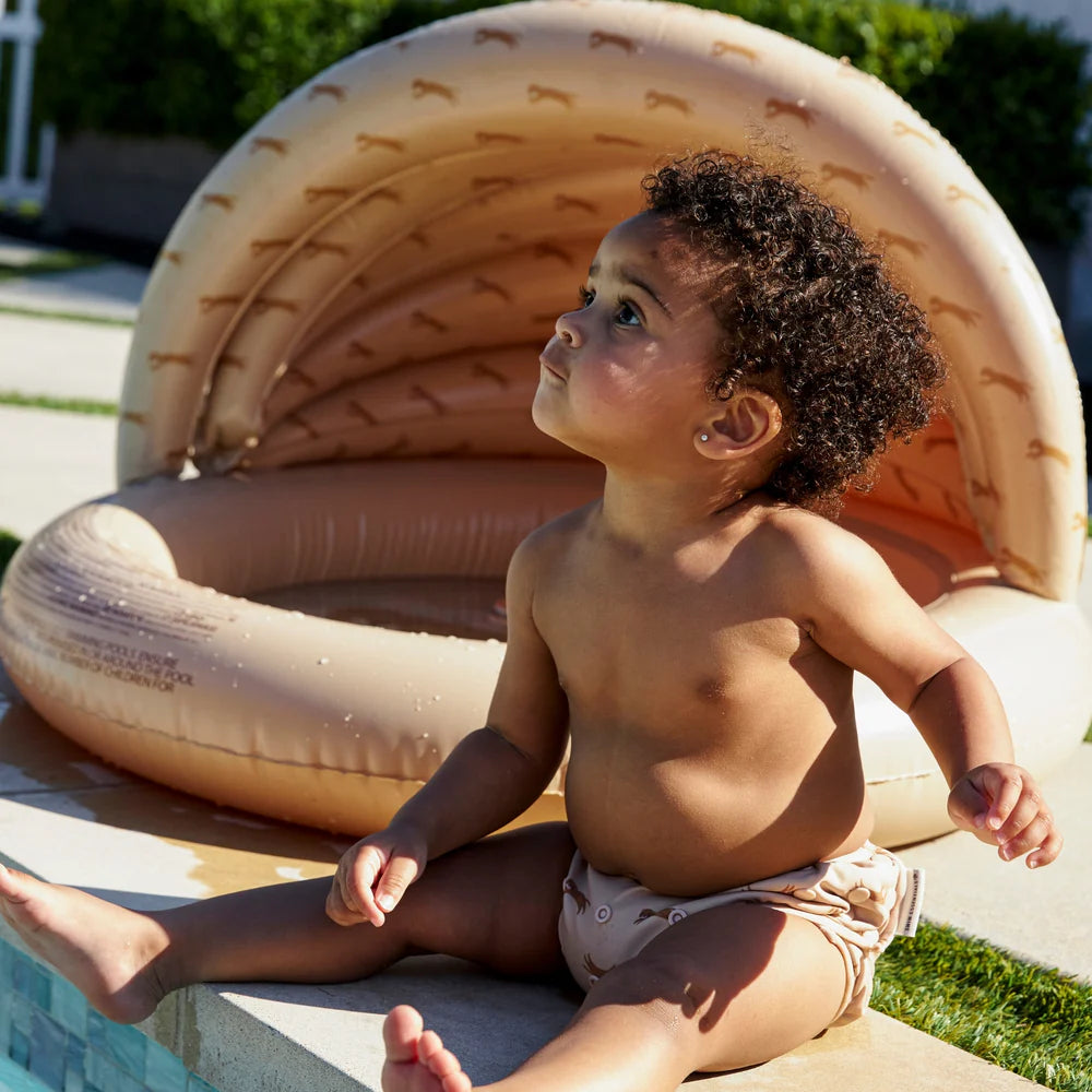 Swim Essentials - Zwembad met Kap Roamer | Beige