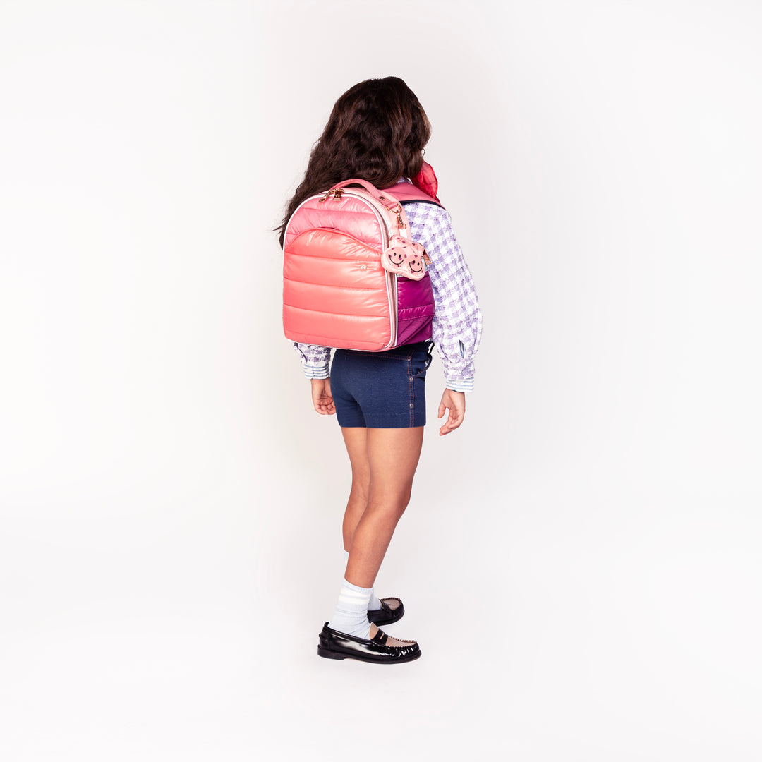 Roze puffer rugzak voor peuters – Jeune Premier Ralphie Puffer Pink
