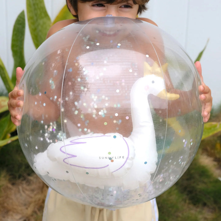 Sunnylife - Strandbal 3D Princess Swan | Multi