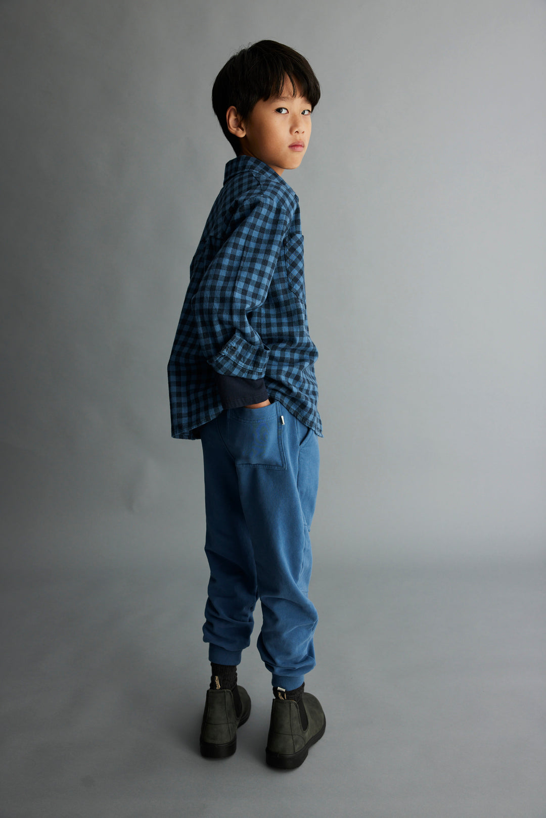 Hemd Samuel Gingham Blue