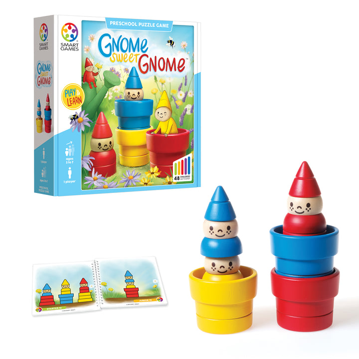 Spel SmartGames Gnome Sweet Gnome (48 opdrachten)