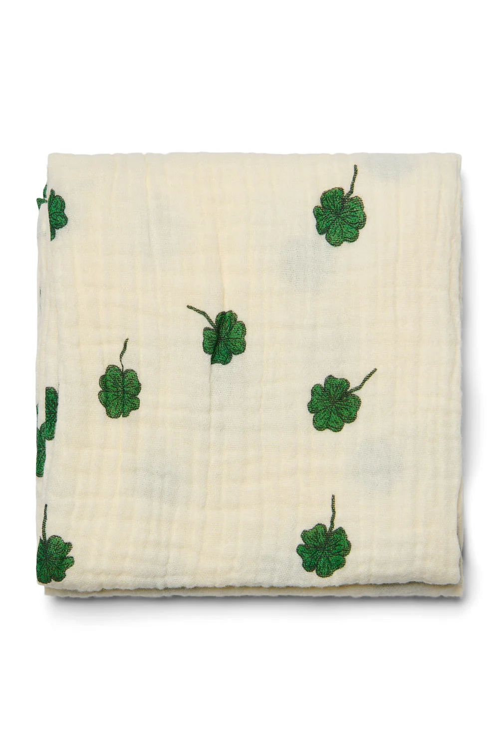 Studio Noos - Tetradoek Medium 70 x 70 cm Klaver | Wit