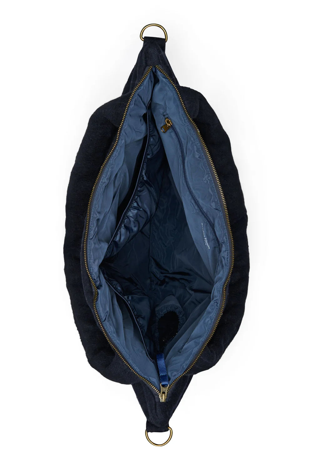 Studio Noos - Verzorgingstas Flannel Chalkstripe | Dark Blue