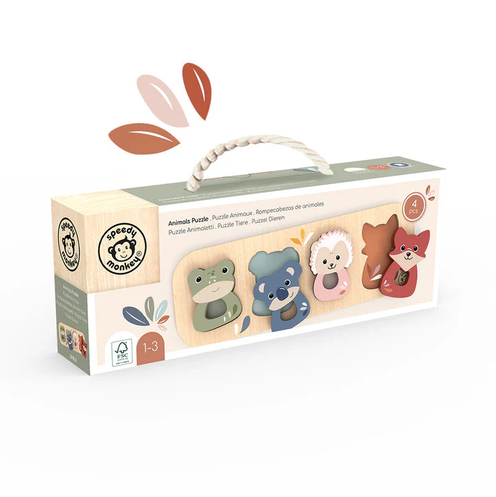 Speedy Monkey - Legpuzzel Dieren