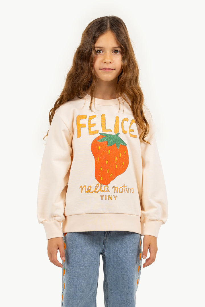 Sweater Graphic Nella Natura Light Cream