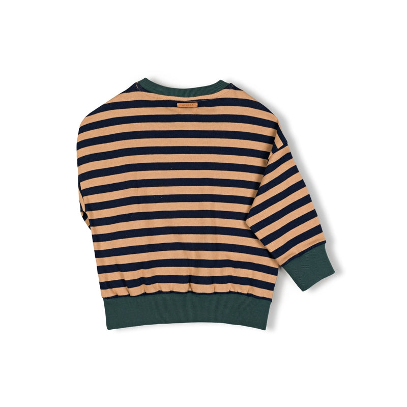 Nixnut - Sweater Rel Navy Stripe