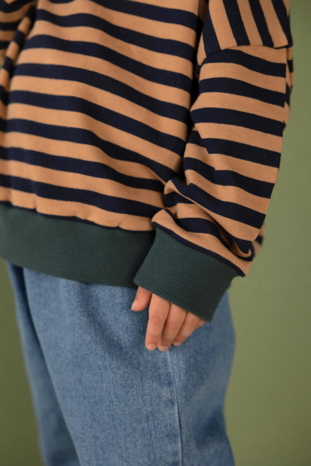 Nixnut - Sweater Rel Navy Stripe
