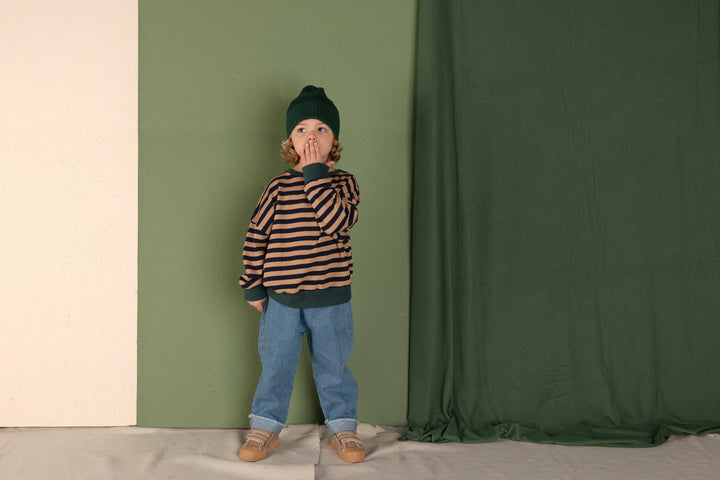 Nixnut - Sweater Rel Navy Stripe