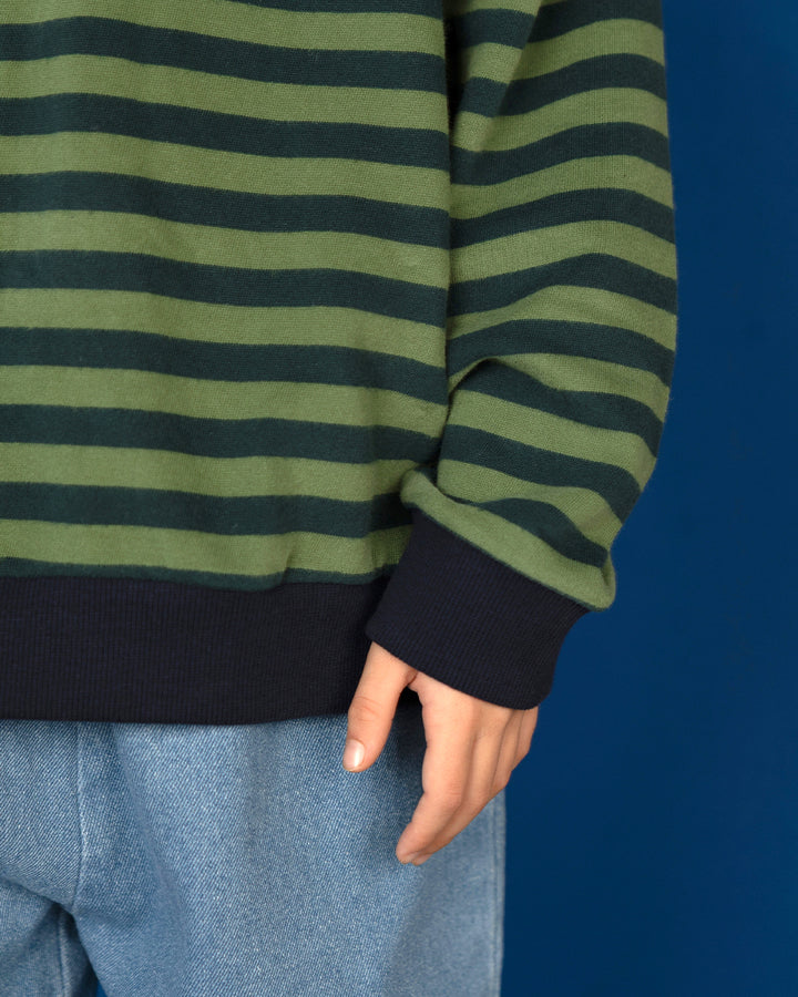Nixnut - Sweater Rel Moss Stripe