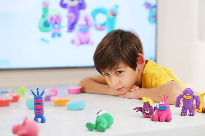 Hey Clay Starterset Klei Animals met 15 potjes in diverse kleuren