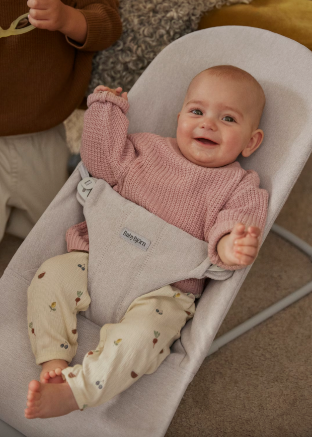BabyBjörn - Relax Bliss Woven Melange | Lichtbeige