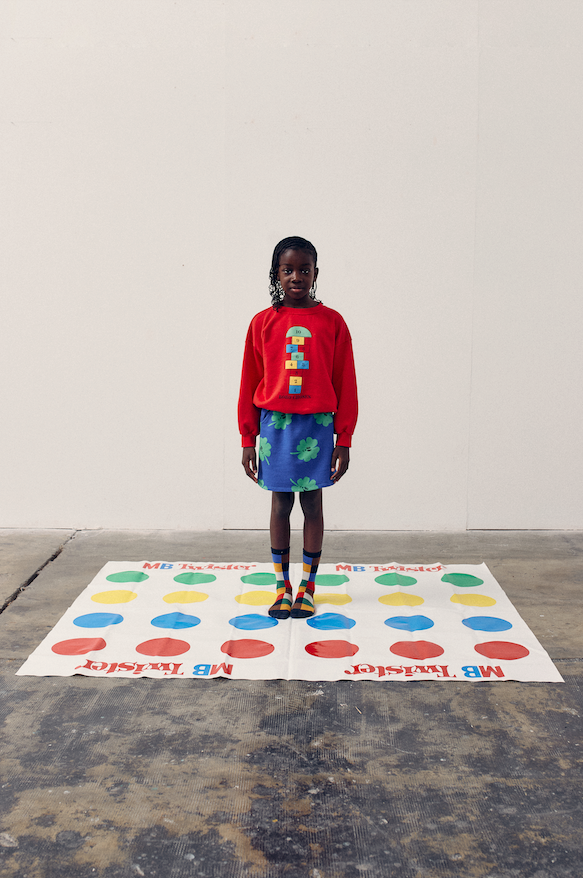 Bobo Choses - Sweater Hopscotch Red