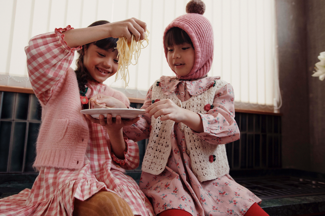 Emile et Ida - Jurk Vichy Gauze Gingham