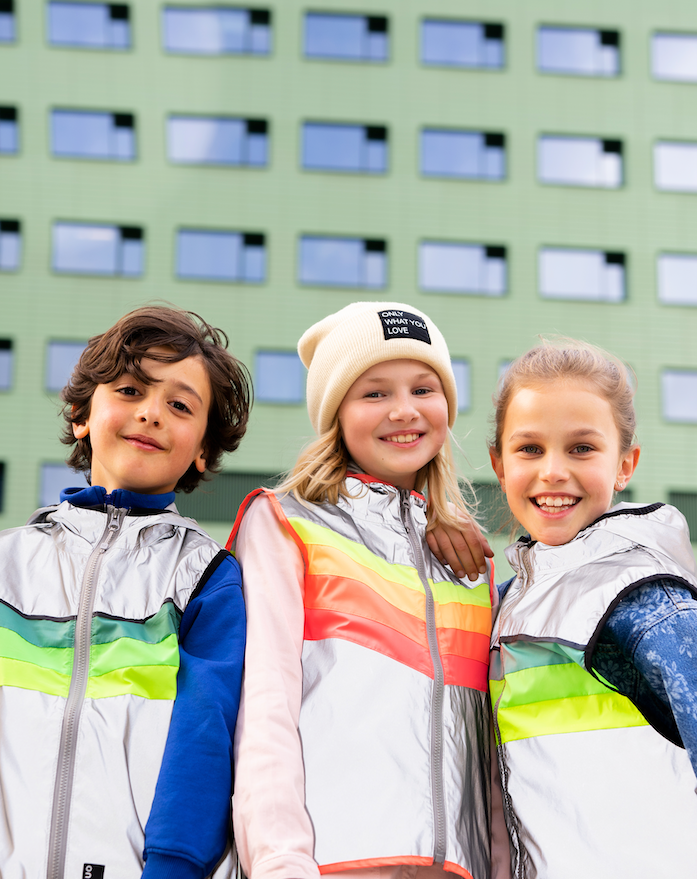 Gofluo - Fluo Vestje North Grey Reflective