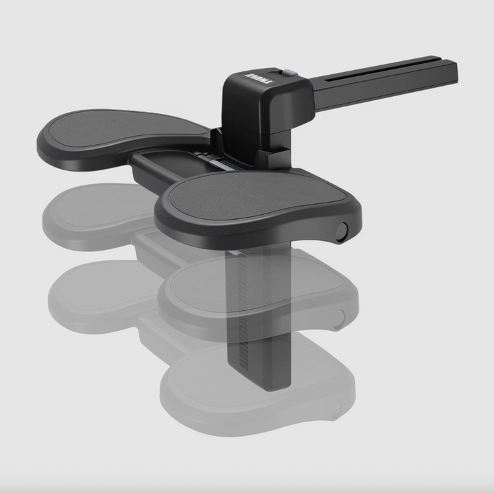 Thule Palm voetensteun voor autostoel, zwart en inklapbaar design
