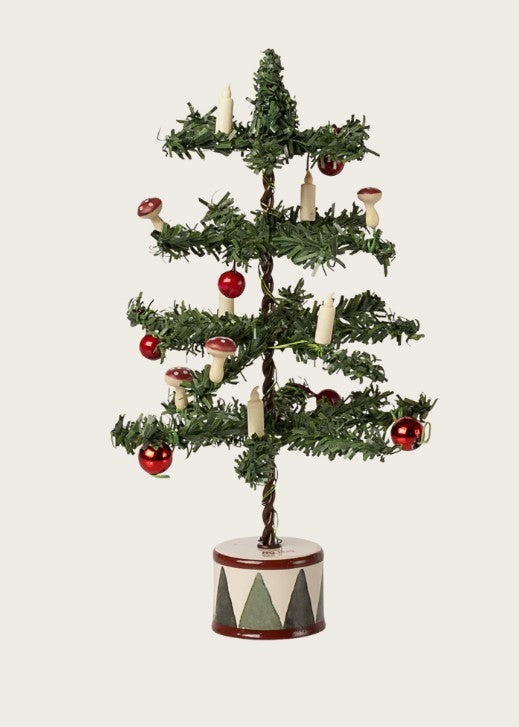 Maileg miniatuur kerstboom met LED-lichtjes voor muizenhuis