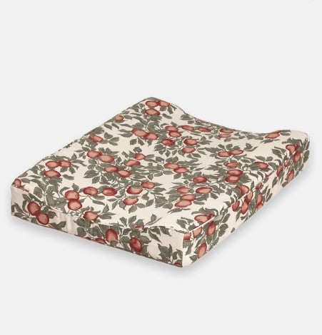 Garbo & Friends waskussenhoes met handgetekende Pomme-print in katoen satijn