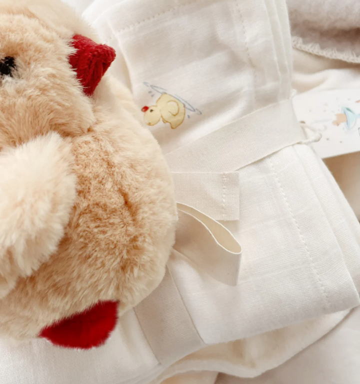 Konges Slojd - Tetradoek Nuvoli (10pack) | Antique White